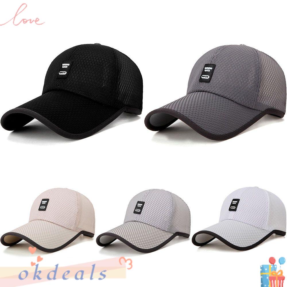 Mũ Lưỡi Trai Phối Lưới Thời Trang Mùa Hè Cho Nam Và Nữ