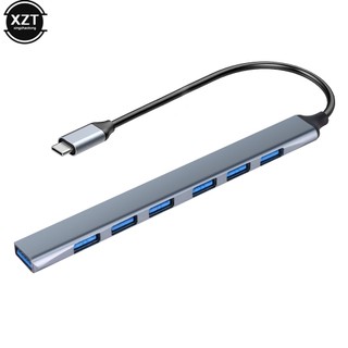 Bộ Chia USB 3.0 2.0 7 Cổng 5Gbps Tốc Độ Cao Cho Máy Tính