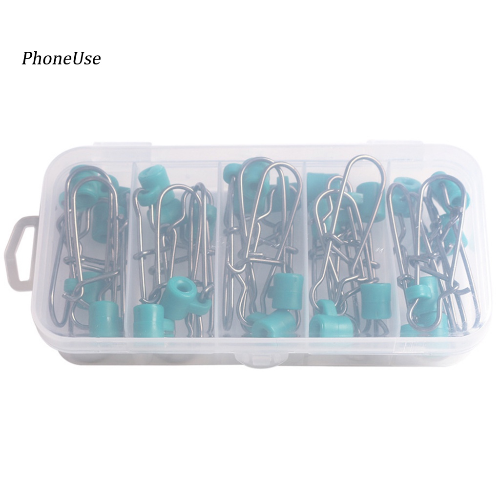 Pu Set 25 Phụ Kiện Câu Cá Bằng Thép Không Gỉ
