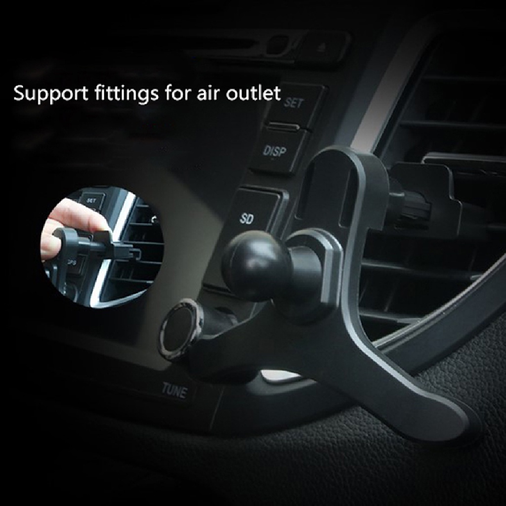 1 Giá Đỡ Điện Thoại Có Thể Gập Lại Gắn Lỗ Thông Gió Xe Hơi Tiện Dụng