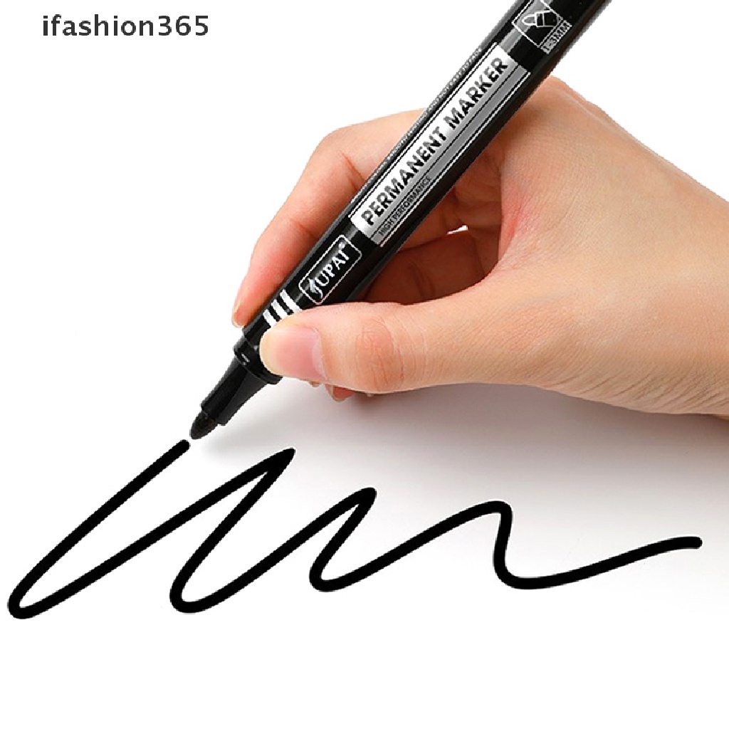 Bút Đánh Dấu Hai Đầu Ngòi 2.8Mm 2.8Mm Chống Nước Màu Đen / Xanh Dương / Đỏ Dùng Trong Trường Học / Văn Phòng