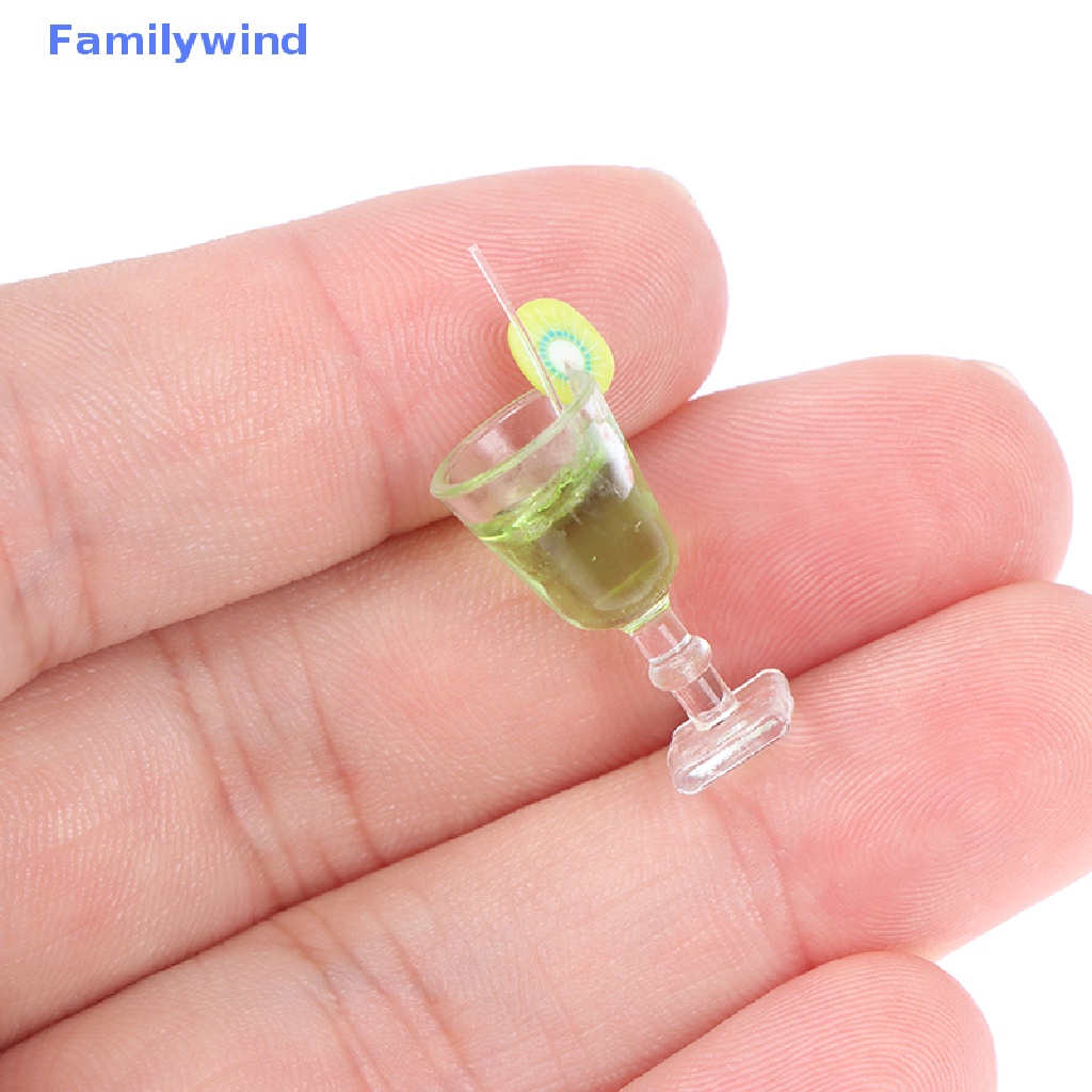 Set 2 Bình Đựng Nước Uống Tỉ Lệ 1 / 6 Dùng Để Trang Trí Nhà Búp Bê