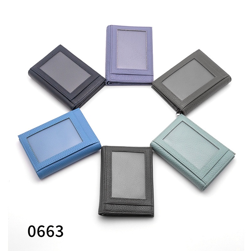 Ví Da Nhiều Ngăn Đựng Thẻ GENODERN