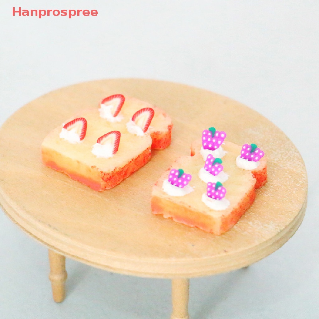 Mô Hình Bánh Mì Trái Cây Trang Trí Nhà Búp Bê DIY