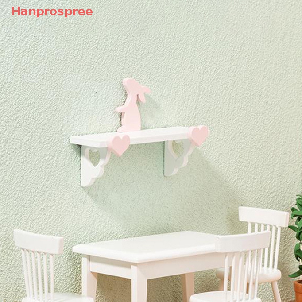 Kệ Đựng Đồ Dùng Hình Trái Tim Trang Trí Nhà Búp Bê Tỉ Lệ 1: 12