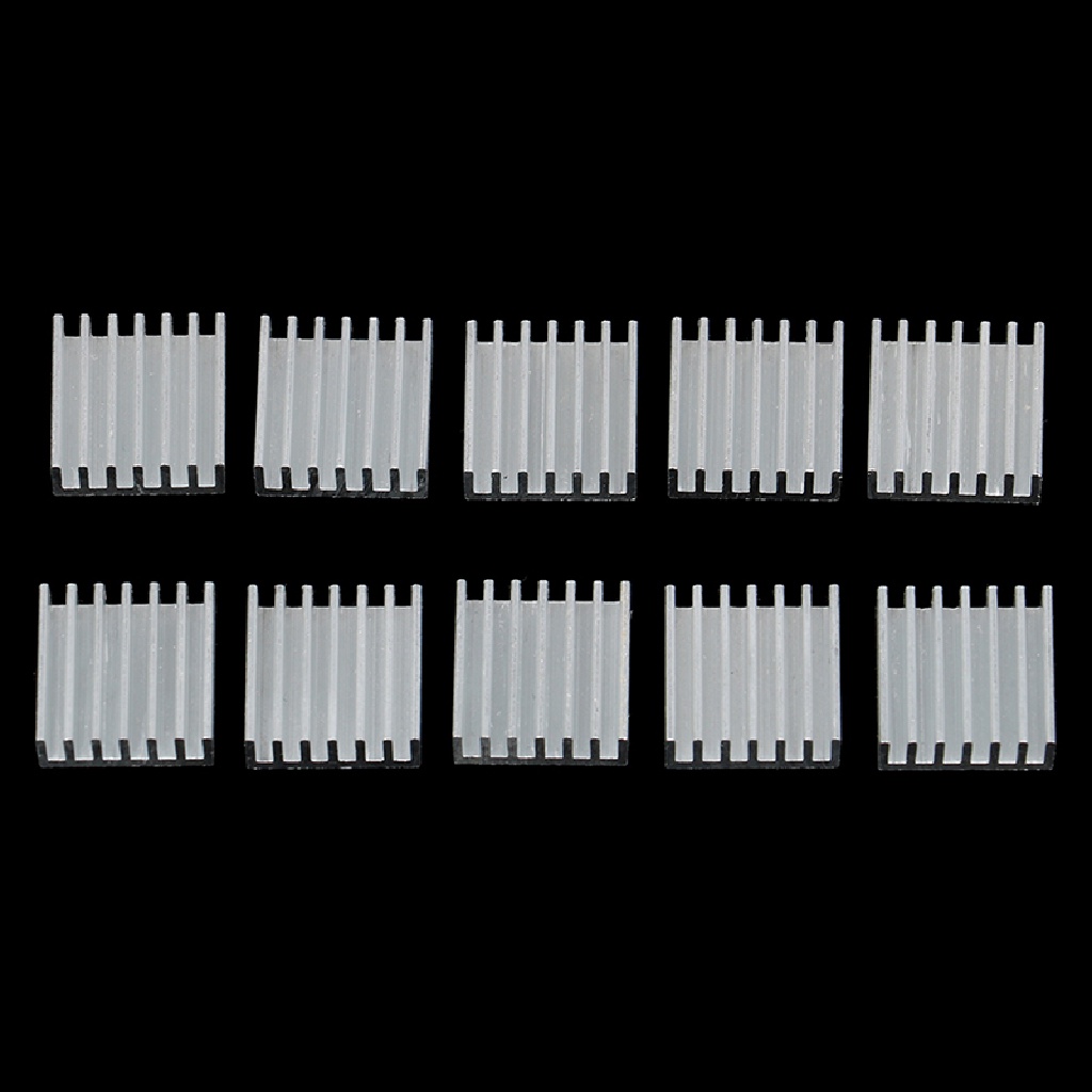 Set 10 chip Tản Nhiệt Nhôm 14 * 14 * 6mm