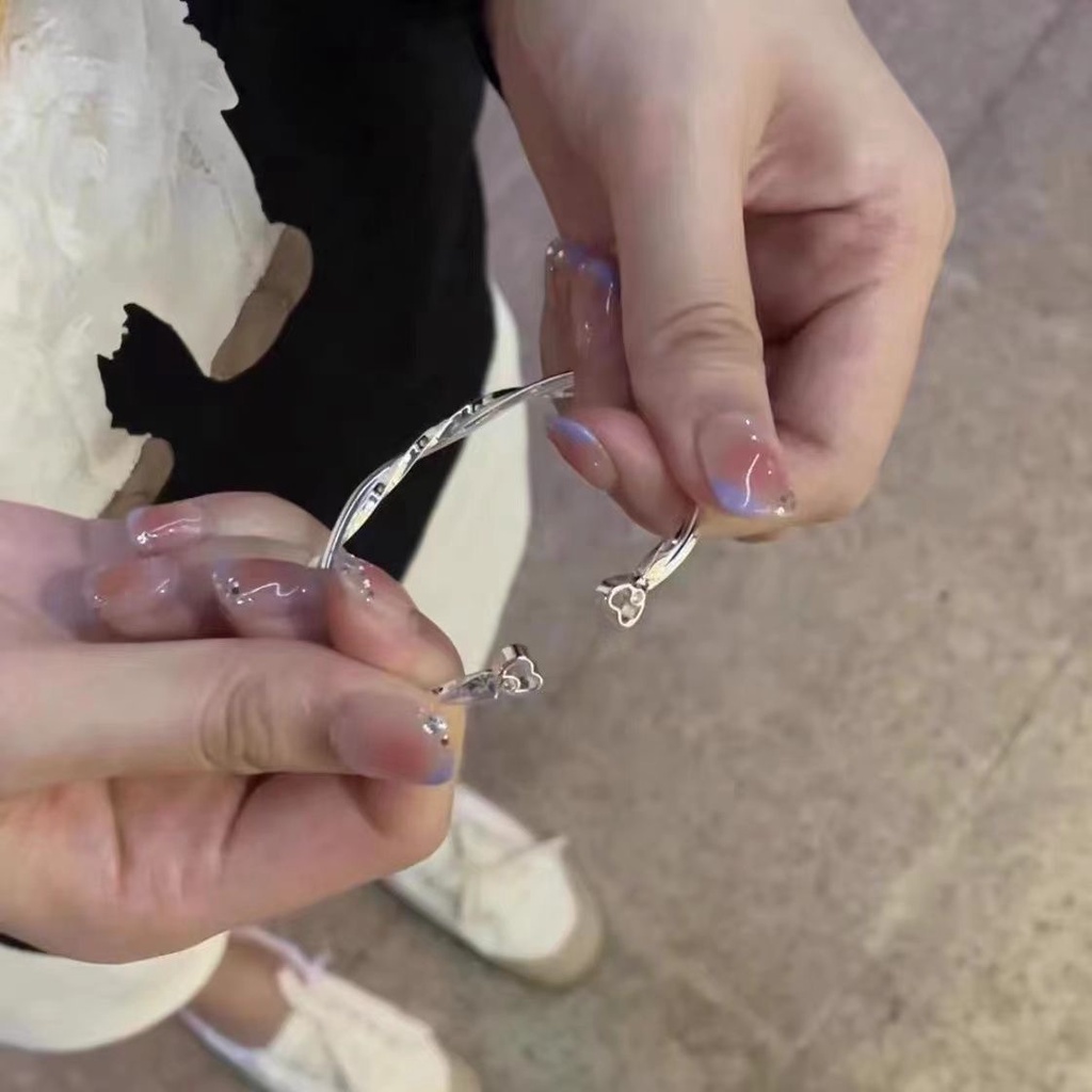 Vòng Tay Cặp Đôi Thiết Kế Đa Dạng Mobius Tối Giản Thích Hợp Làm Quà Tặng Cho