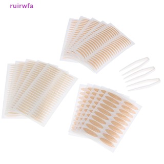 Ruirwfa set 200 miếng dán tạo mắt hai mí dạng lưới ren vô hình mới