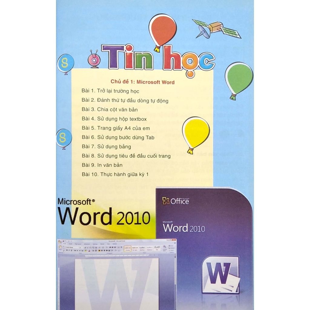 Sách Tin Học 4 - Tập 1