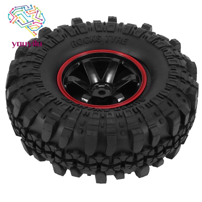 Bánh Xe Thay Thế 110MM 1.9 Inch Cho Xe Điều Khiển Từ Xa Rock Crawler SCX10 D90 TRX4 1 / 10