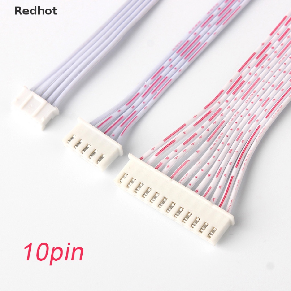 Set 10 Đầu Nối Dây Điện JST XH2.54 XH 2.54mm 2 / 3 / 5 / 8 / 10Pin Pitch 10cm Chuyên Dụng