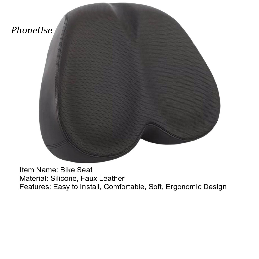 Yên Xe Đạp Điện Thoại Giả Da Mềm Dễ Lắp Đặt