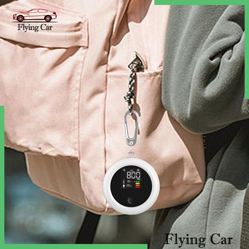 [Lzdjfmy2] Máy Kiểm Tra Chất Lượng Không Khí Ghi Âm Thời Gian Thực Cho Xe Hơi