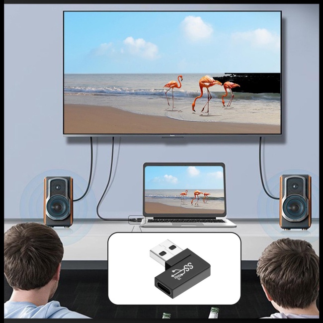 Đầu Chuyển Đổi Usb A Male Sang Type-C Female Usb3.1 Gen 2 Adapter 10gbps Cho Điện Thoại