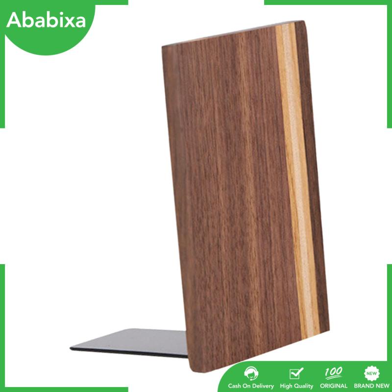 Giá Đỡ Đầu Sách Bằng Gỗ Dùng Trang Trí Phòng Ngủ / Văn Phòng