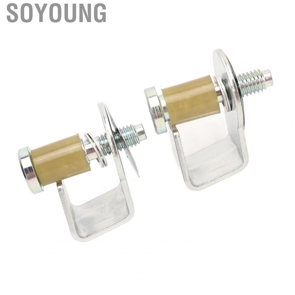 Soyoung Door Striker Bolt  Long Service Life Perfect Match Professional 2PCS Reliable Performance Wide Application 38448 Latch Lock for Car