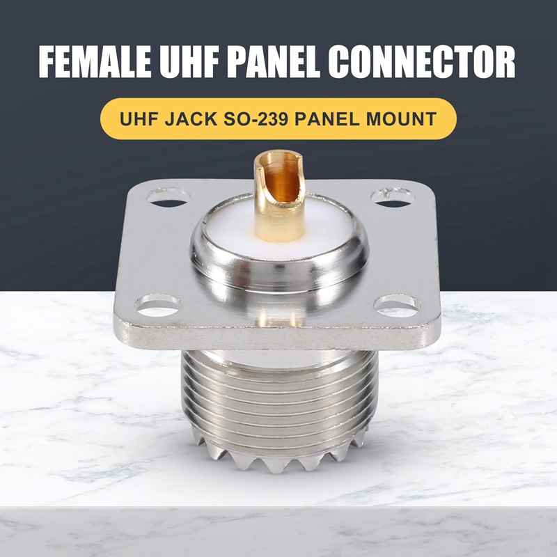 Đầu Nối Dây Cáp RF UHF Female SO239