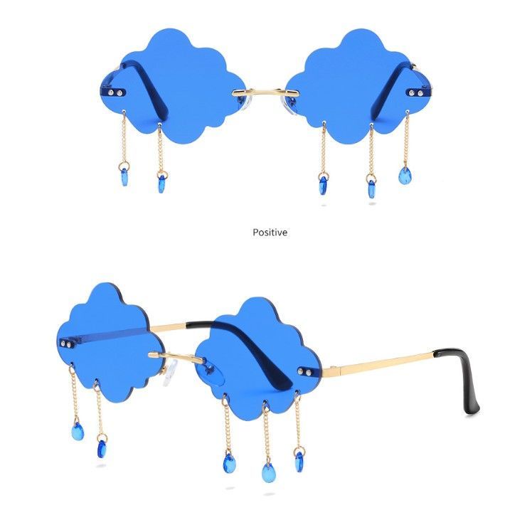 Kính Mát Hình Đám Mây Phong Cách Âu Mỹ Thời Trang 2020