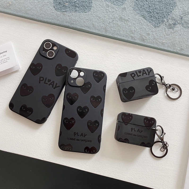 Vỏ Bảo Vệ Hộp Sạc Tai nghe không dây airpods 1 / 2 / 3Nd airpods pro2 Bằng tpu Hình Khối Rubik