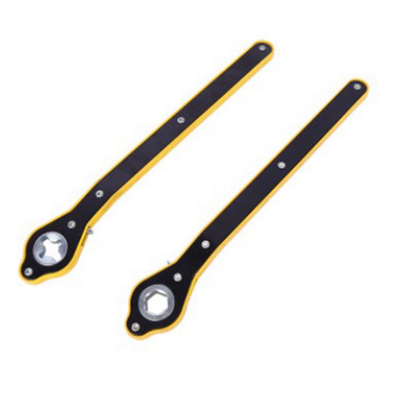 Set 2 Cờ Lê Tháo Lốp Xe Hơi Hình Chữ Thập Và Đầu Lục Giác Tiện Dụng