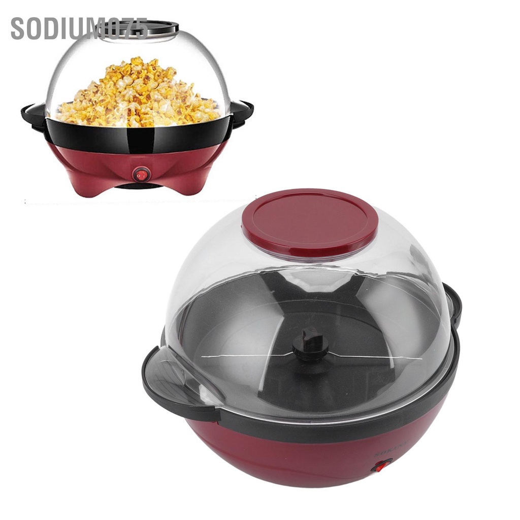 Có thể bán buôn Máy Làm Bắp Rang Tự Động Dung Tích 5L 220V Tiêu Chuẩn EU sodium075 Hàng giao ngay
