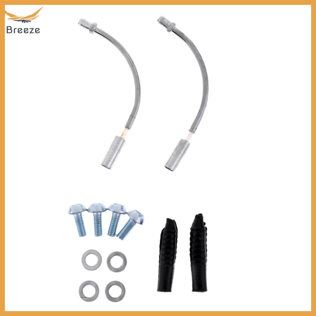 Bộ Phanh Xe Đạp Leo Núi Kèm Vỏ Bọc Cần Phanh Chống Mòn Bằng Hợp Kim Nhôm