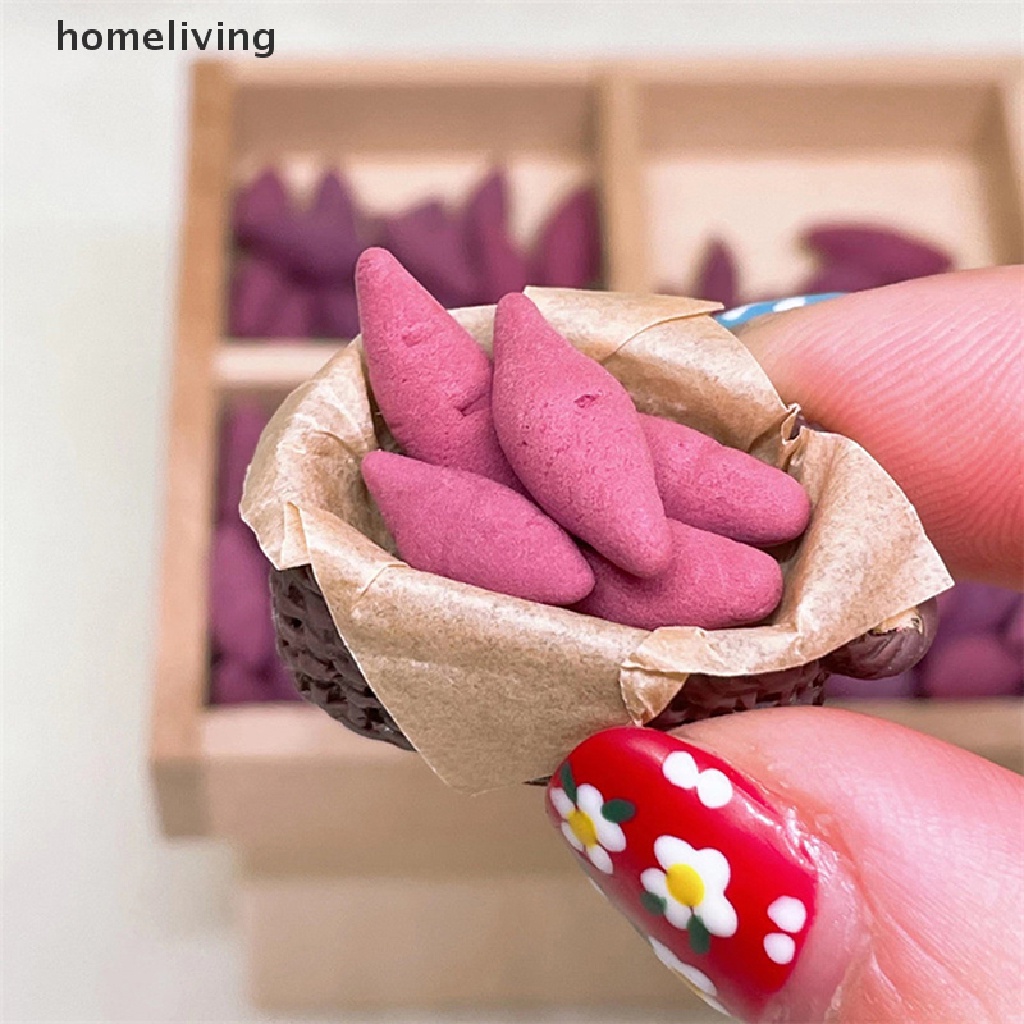 Giỏ Khoai Tây Mô Hình Mini Trang Trí Nhà Búp Bê Hàng Mới Dành Cho Trẻ Em