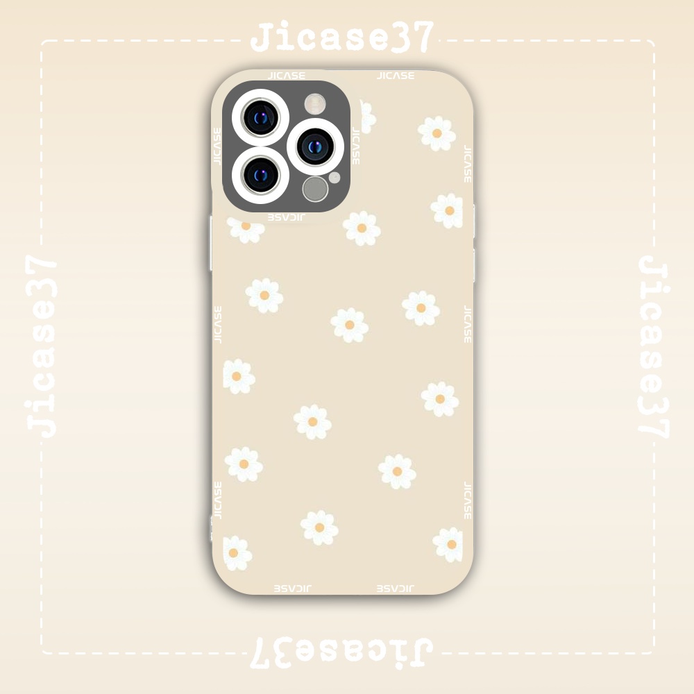 Ốp lưng iphone Cute Case Hoa Lá Daisy Flower Hoa Cúc Tặng Kèm Phụ Kiện Túi Xách MK Hình Cute Case
