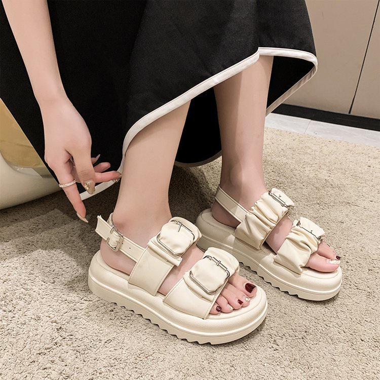 Xăng đan Thể Thao Màu Trơn Thời Trang Mới 2023 Cho Nữ