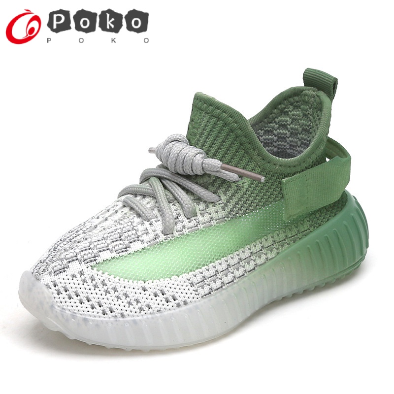 Giày Thể Thao Đế Mềm Phối Lưới Thoáng Khí Thời Trang Xuân Thu 2023 Cho Bé