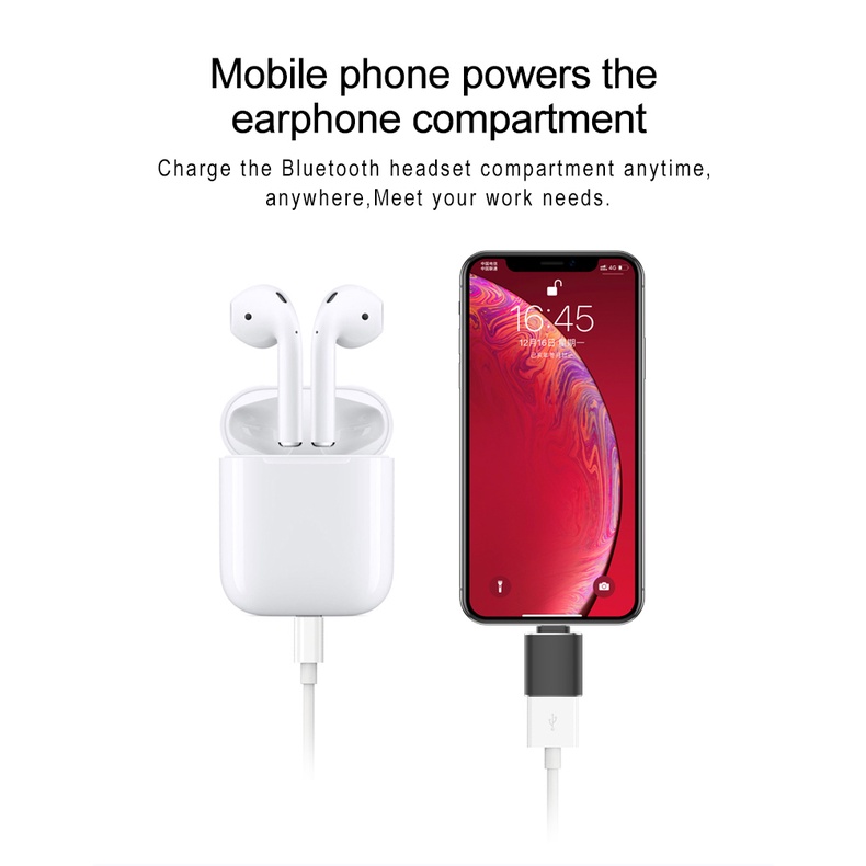 Đầu Chuyển Đổi OTG USB 3.0 Mạ Điện Chuyên Dụng Cho iphone 7 8 X XR XSMAX 11 12 13 14 PLUS PRO PROMAX