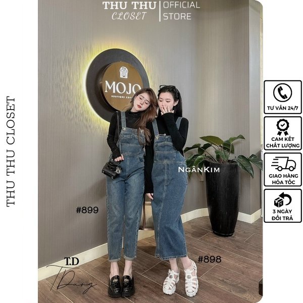 Quần yếm bò, váy yếm bò siêu xinh về hàng. Size S M L