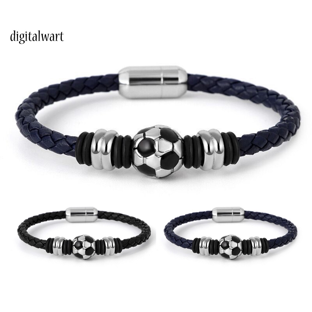 Kỹ Thuật Số| Vòng Tay Dây Thừng Màu Đen / Xanh Dương Có Khóa Cài Chi Tiết Tinh Tế Phong Cách Tối Giản