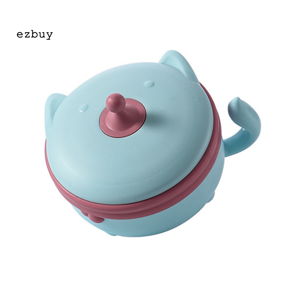 Bát Ăn 400ML Hình Hoạt Hình Thân Thiện Với Môi Trường Có Giác Hút Giúp Bé Phát Triển