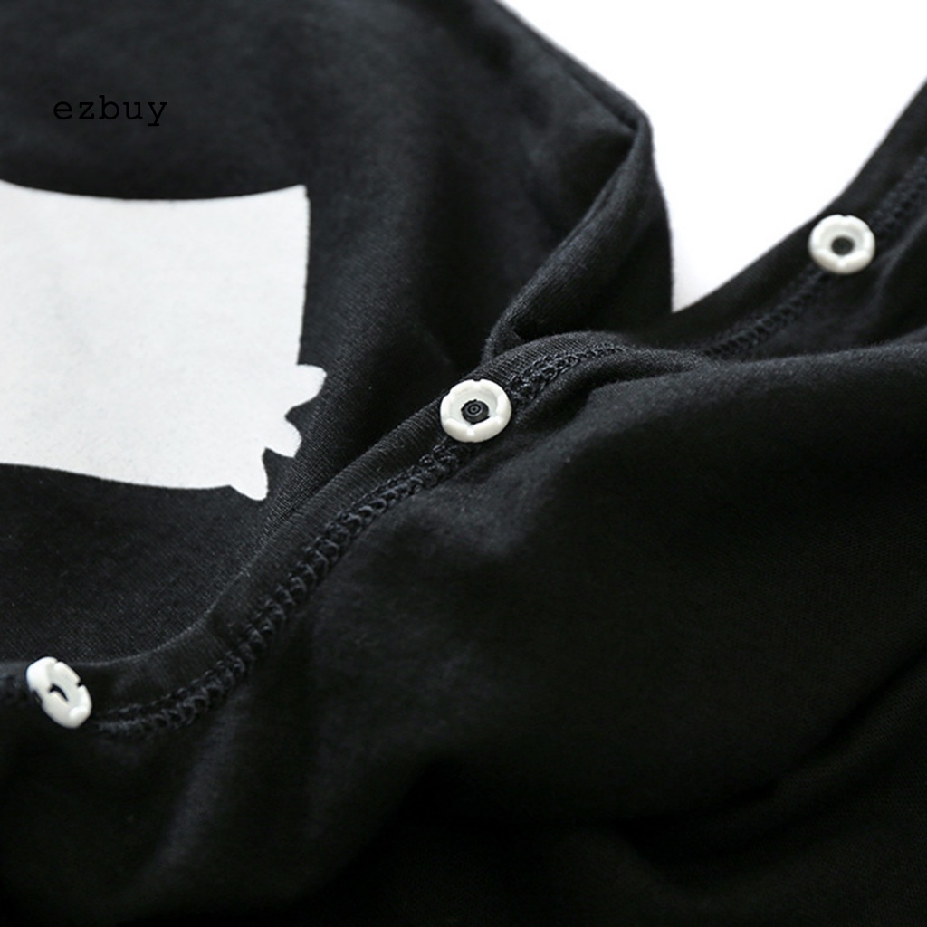 Bộ Áo Liền Quần Bằng Cotton Siêu Mềm Thoáng Khí Thời Trang Mùa Thu Cho Bé