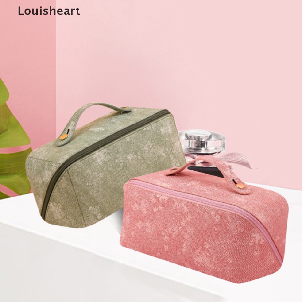 Túi Đựng Mỹ Phẩm Louisheart Chất Liệu Da PU Sức Chứa Lớn Tiện Dụng Khi Đi Du Lịch