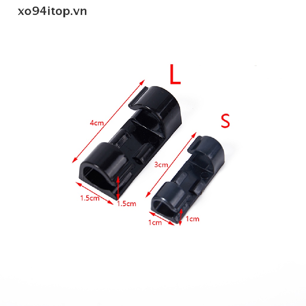Set 16 / 20 Kẹp Cố Định Dây Cáp / Thẻ Gắn Tường Cỡ Lớn Tiện Dụng
