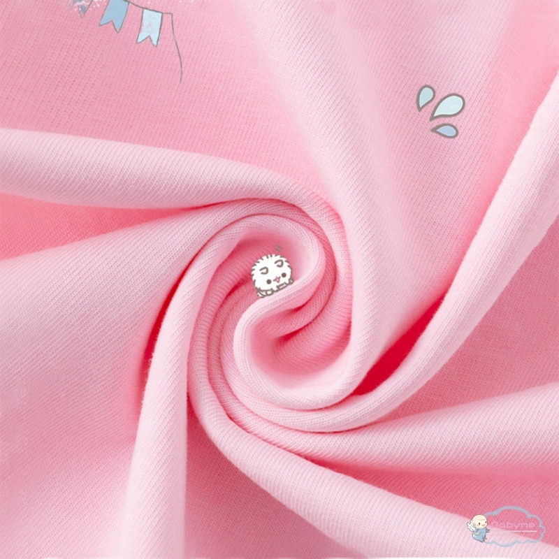 Áo Thun Cotton In Hình Gấu Hoạt Hình Thoải Mái Chất Lượng Cao Cho Bé Gái