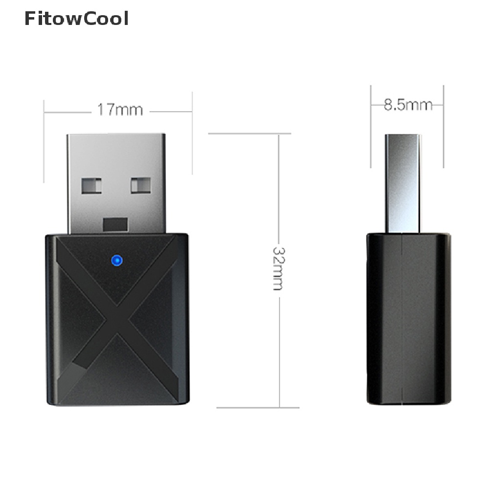 Bộ Thu Phát Tín Hiệu Âm Thanh Bluetooth 5.0 QDD 2 Trong 1 Cho Xe Hơi
