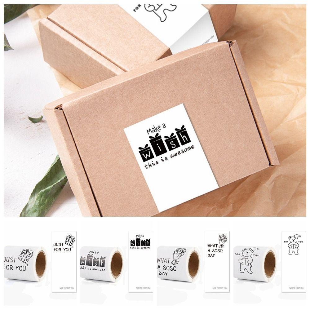 CHOOKEY Bộ 50 Sticker Dán Trang Trí Sáng Tạo