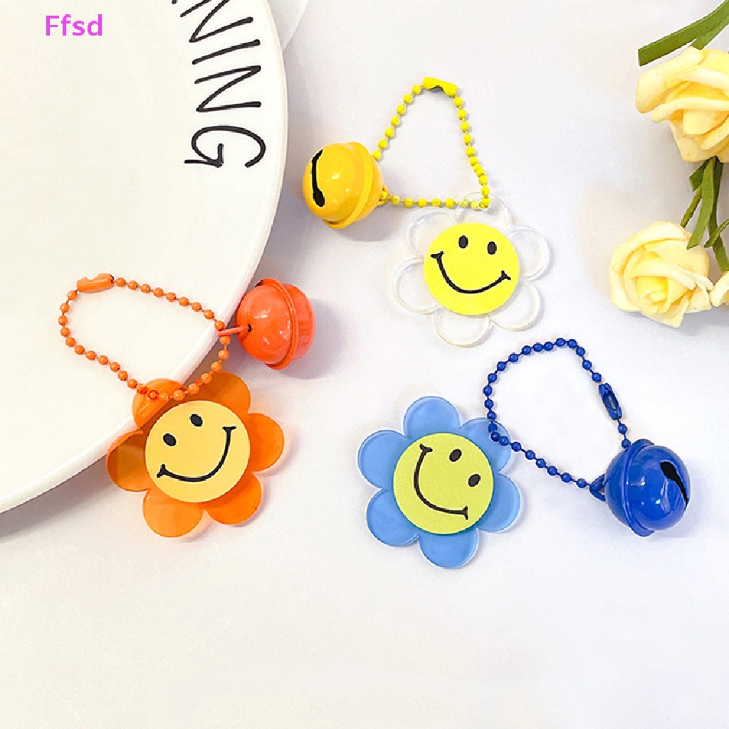 {Ffsd} Móc Khóa Hình Hoa Hướng Dương Màu Kẹo Dễ Thương Cho Nữ * Hàng Bán Chạy