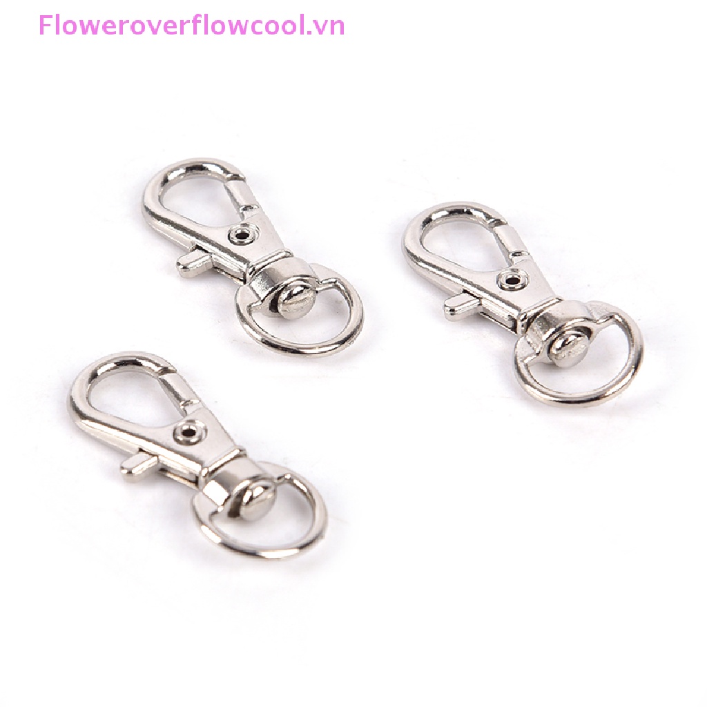 Bộ 10 Móc Khóa Mini Bằng Hợp Kim Nhôm