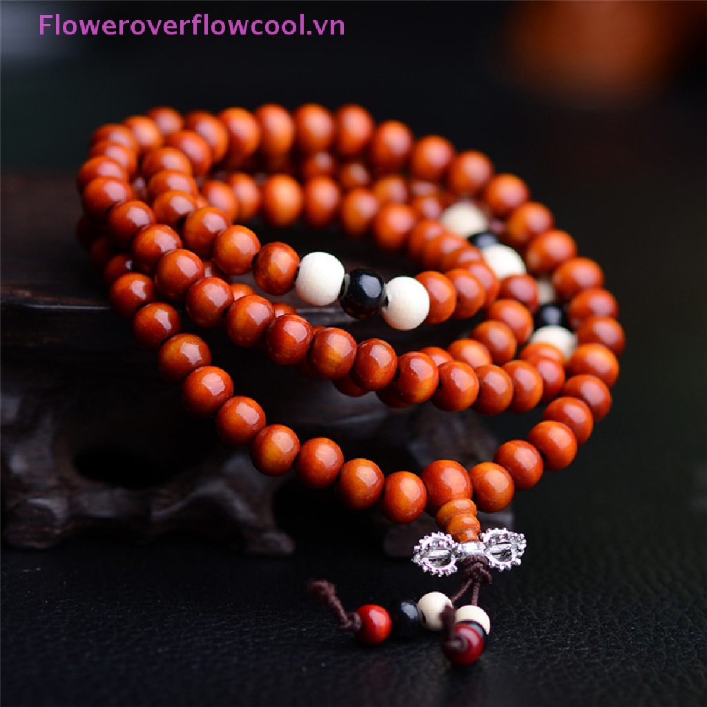 Chuỗi 108 Hạt Đeo Tay 8mm Phong Cách Phật Giáo