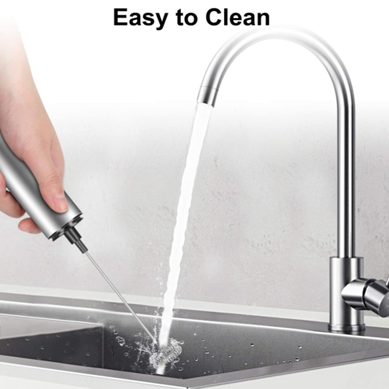 Máy Đánh Trứng / Tạo Bọt Cà Phê Cầm Tay Kèm Sạc USB Tiện Dụng Cho Gia Đình