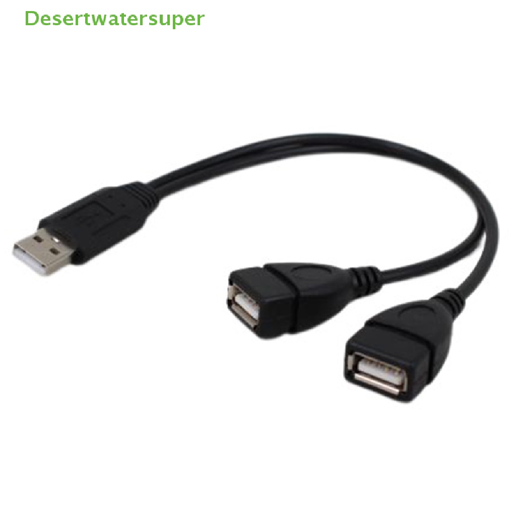 Dây Cáp Nối Dài USB 2.0 2 Trong 1 Cho Ổ Đĩa Cứng