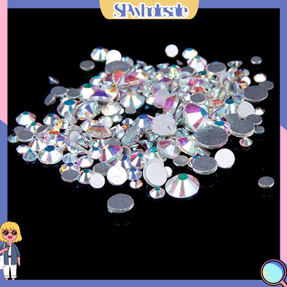 &lt;SPwholesale&gt; 1440 / 144 / 288 Hạt Cườm Lấp Lánh Trang Trí Điện Thoại