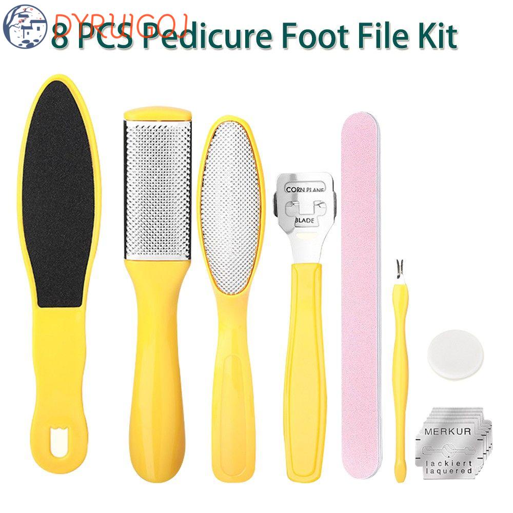 Bộ Dụng Cụ Tẩy Tế Bào Chết Bằng Thép Không Gỉ Cứng Chăm Sóc Da DYRUIDOJ