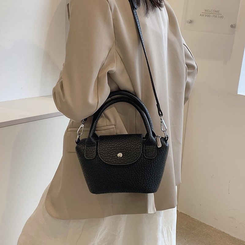 Túi Đeo Vai mini Màu Sắc Ngọt Ngào Phong Cách retro Cho Nữ