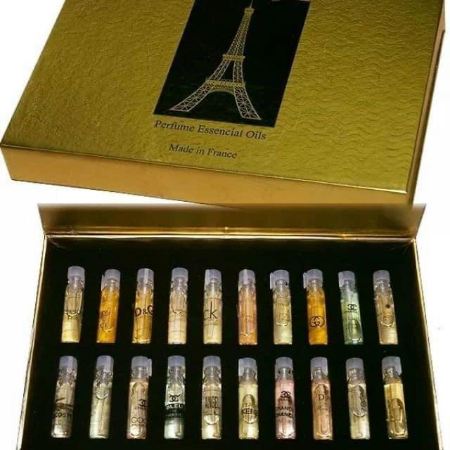 (khuyến mãi) nước hoa 20 lọ mini 2ml