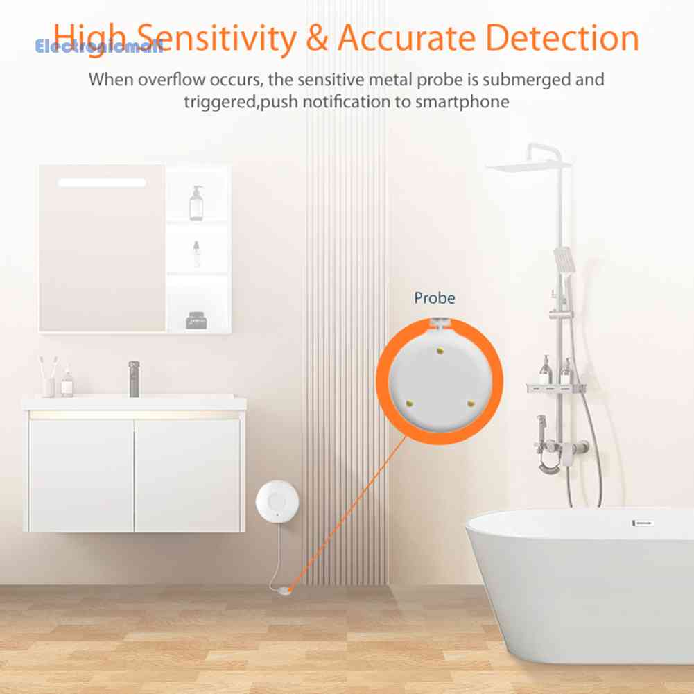 Cảm Biến Rò Rỉ Điện Tử Zigbee Zigbee Không Cần Pin Cho Apple HomeKit 01.vn